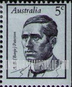 FindYourStampsValue: Famous Australians: Andrew Barton (Banjo) Paterson (1864-1941), poet, writer