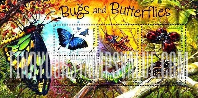 FindYourStampsValue: Insects