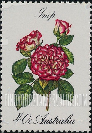 FindYourStampsValue: Roses: Imp