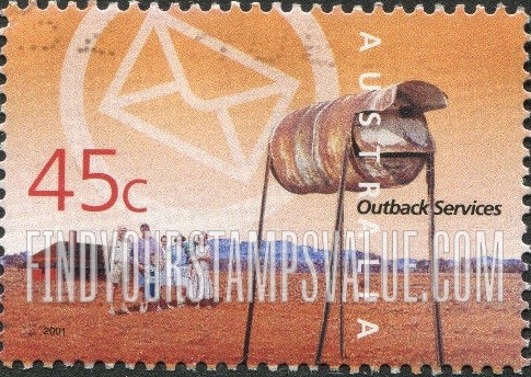 FindYourStampsValue: Outback Services: Postal service