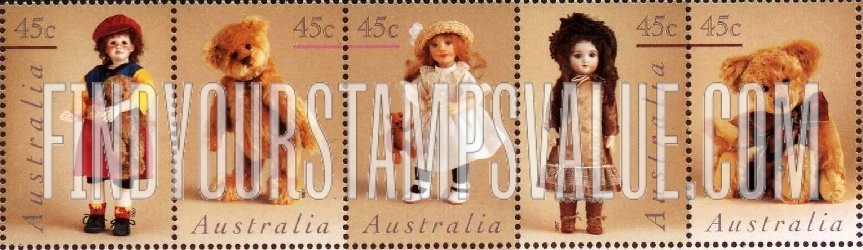 FindYourStampsValue: Dolls and Teddy Bears