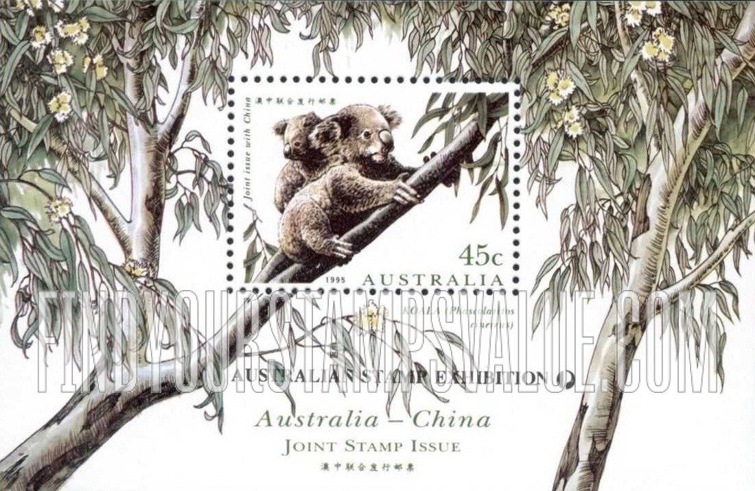 FindYourStampsValue: Wildlife: Koalas