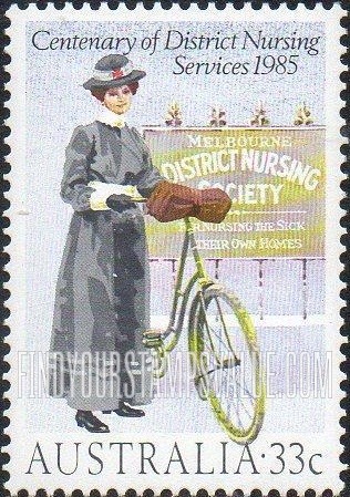 FindYourStampsValue: District Nursing Service Centenary