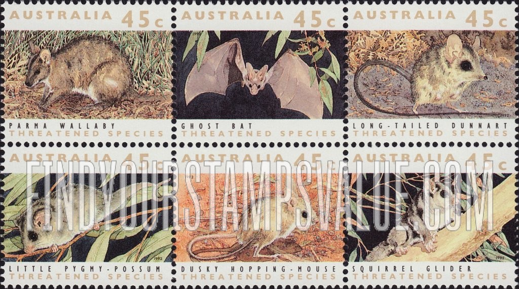 FindYourStampsValue: Threatened Species