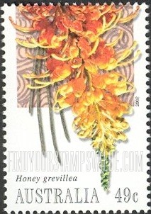 FindYourStampsValue: Aboriginal Food Plants: Honey grevillea