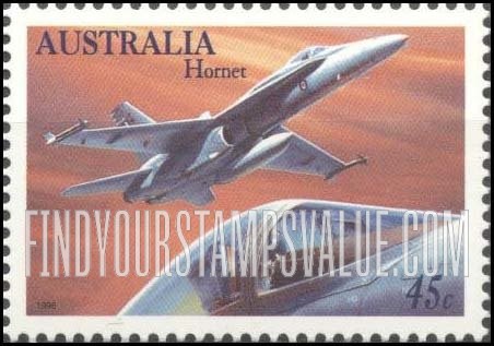 FindYourStampsValue: Military Aviation: Hornet