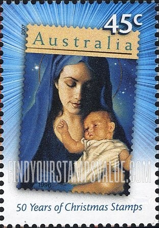 FindYourStampsValue: Christmas: Madonna and Child