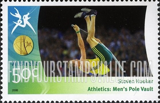 FindYourStampsValue: Medalists at Commonwealth Games: Steven Hooker
