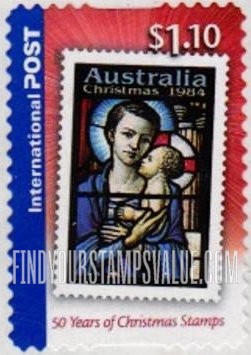 FindYourStampsValue: Christmas: Madonna and Child