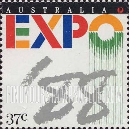 FindYourStampsValue: EXPO β88, Brisbane, April 30-October 30