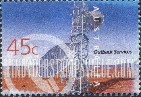 FindYourStampsValue: Outback Services: Telecommunications