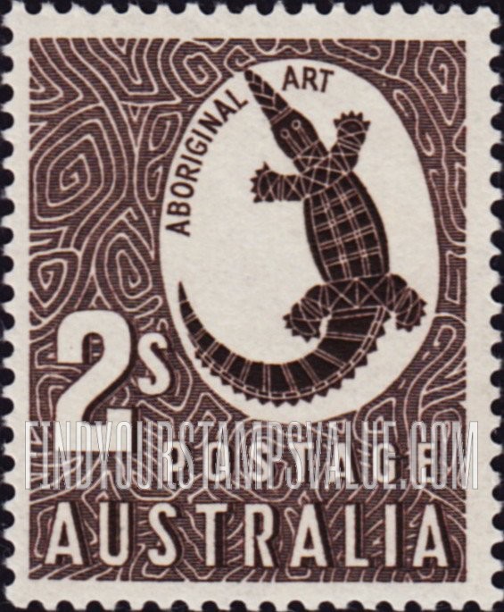 FindYourStampsValue: Crocodile: Types of 1938-55