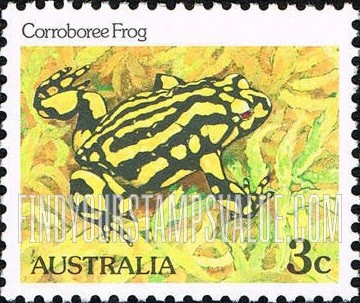 FindYourStampsValue: Corroboree frog