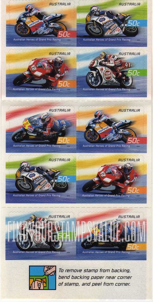 FindYourStampsValue: Grand Prix Motorcycle Racing