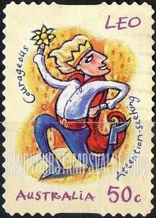 FindYourStampsValue: Signs of the Zodiac: Leo
