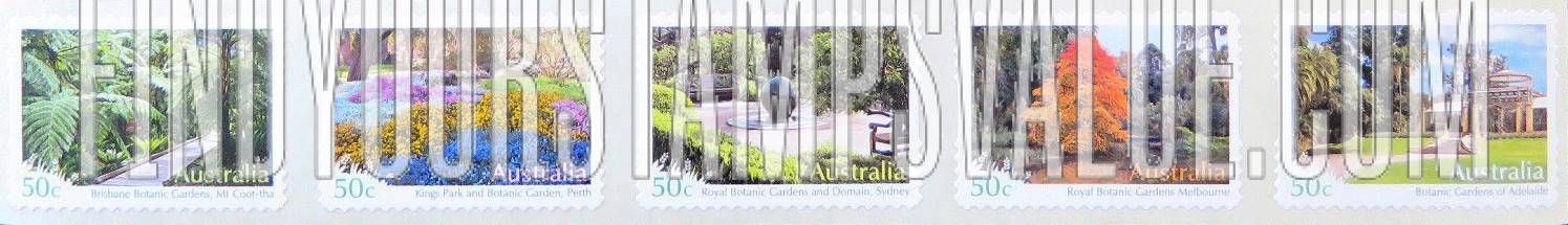 FindYourStampsValue: Botanical Gardens