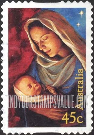 FindYourStampsValue: Christmas: Madonna and Child