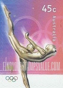 FindYourStampsValue: Olympic Sports: Rhythmic gymnastics