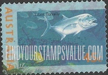 FindYourStampsValue: The World Down Under: Giant trevally