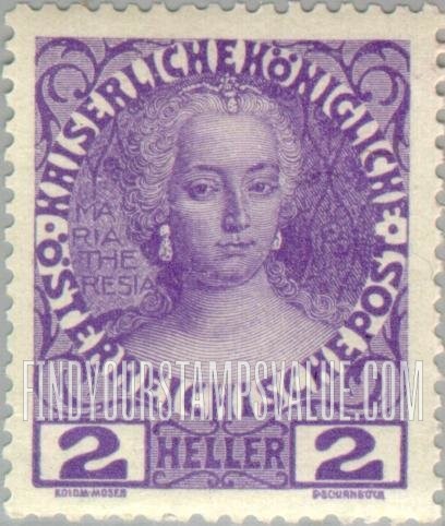 FindYourStampsValue: For Austria only: Maria Theresa