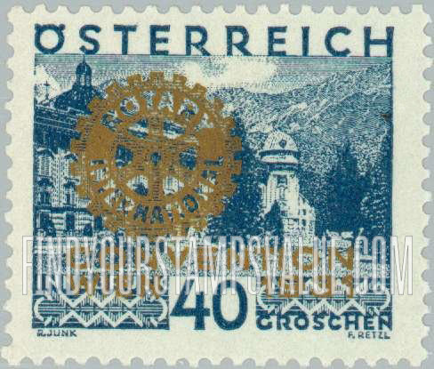 FindYourStampsValue: Semi-Postal, Republic: Innsbruck