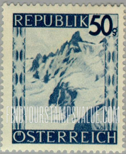 FindYourStampsValue: Silvretta Mountains, Vorarlberg