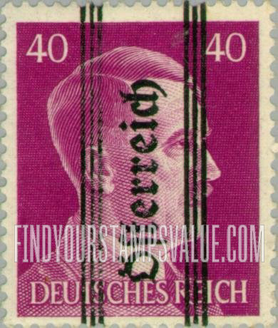FindYourStampsValue: For Use in Styria: Stamp of Germany
