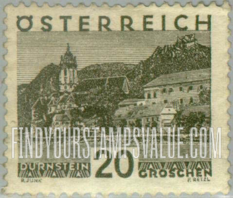 FindYourStampsValue: Republic: Durnstein