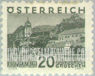 FindYourStampsValue: Republic: Durnstein