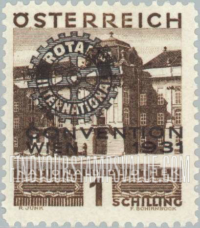 FindYourStampsValue: Semi-Postal, Republic: National Library, Vienna