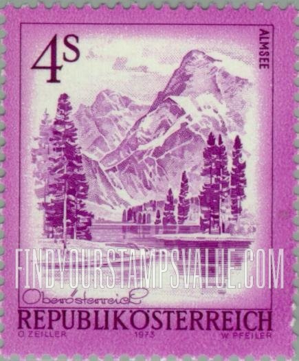 FindYourStampsValue: Almsee, Upper Austria