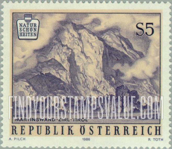 FindYourStampsValue: Scenery: Martinswall, Tyrol