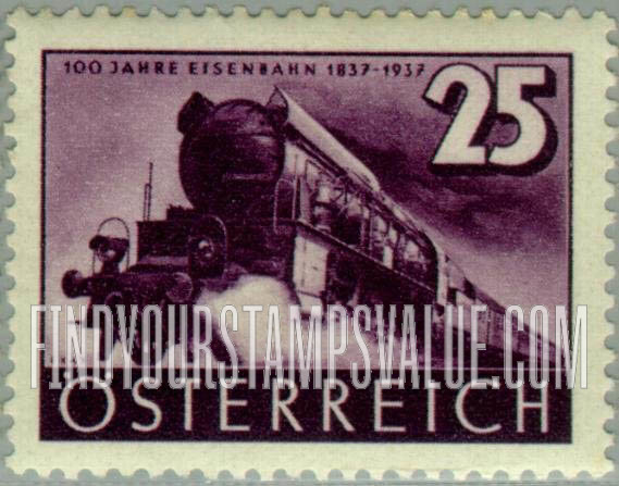 FindYourStampsValue: Modern steam locomotive