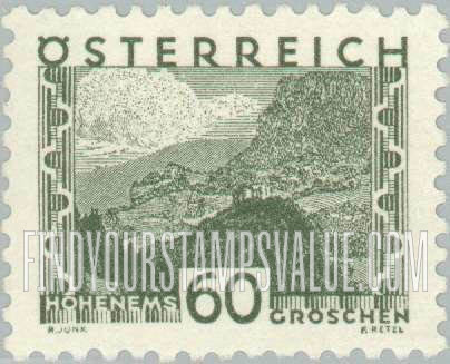 FindYourStampsValue: Republic: Hohenems