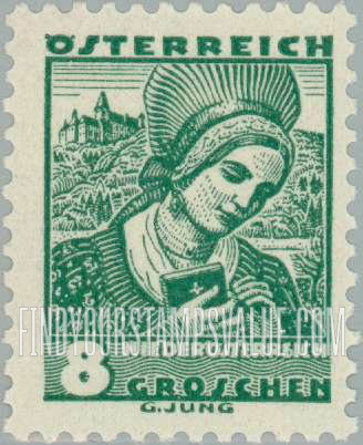 FindYourStampsValue: Republic, Costumes of various districts: Lower Austria