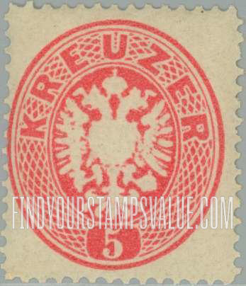 FindYourStampsValue: Austrian Monarchy (including Hungary): Coat of Arms