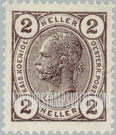 FindYourStampsValue: For Austria only: Franz Josef