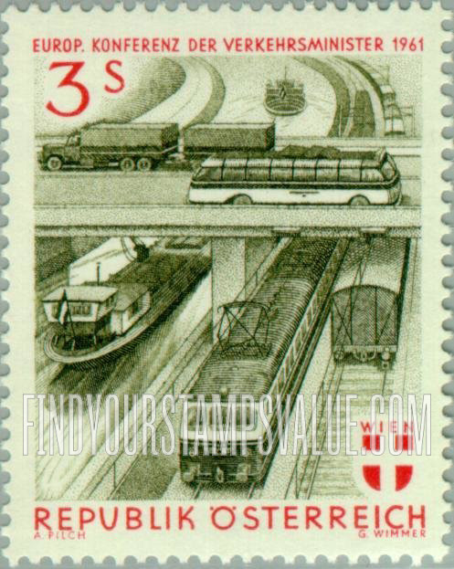 FindYourStampsValue: Transportation by Road, Rail and Waterway