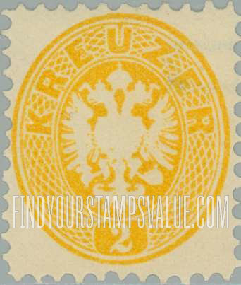 FindYourStampsValue: Austrian Monarchy (including Hungary): Coat of Arms