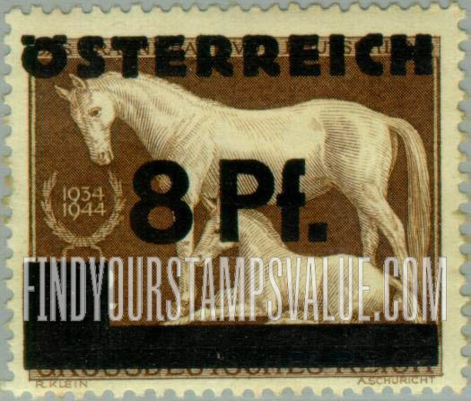 FindYourStampsValue: For Use in Vienna, Lower Austria and Burgenland: German Semi-Postal Stamp