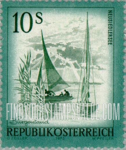 FindYourStampsValue: Lake Neusiedl, Burgenland