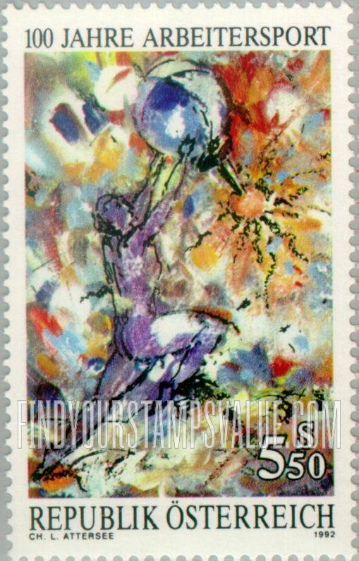 FindYourStampsValue: Worker’s Sports, Centenary