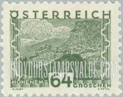 FindYourStampsValue: Republic: Hohenems