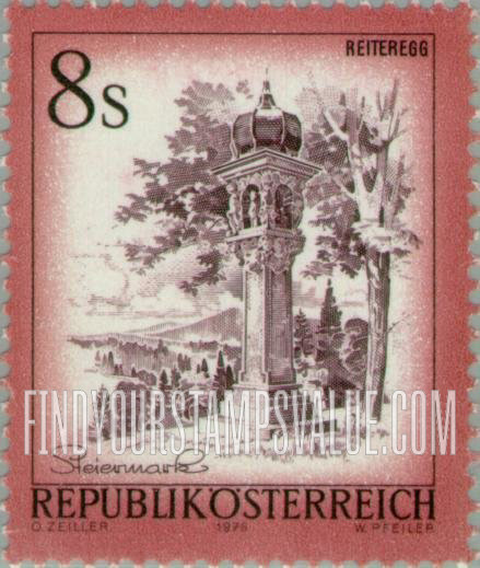 FindYourStampsValue: Votive column, Reiteregg, Styria