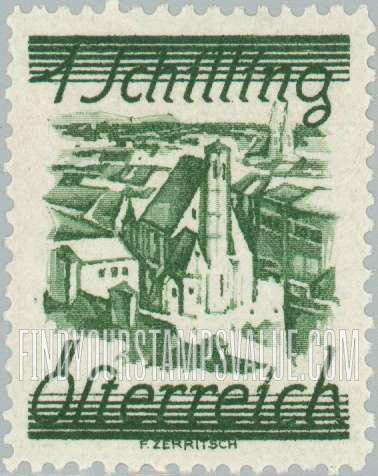 FindYourStampsValue: Republic: Church of Minorite Friars