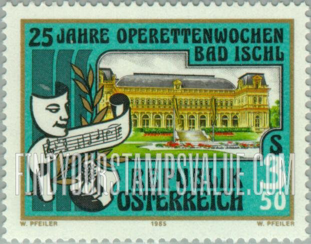 FindYourStampsValue: Kurhaus, Bad Ischl Operetta Activities Emblem