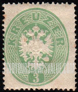 FindYourStampsValue: Austrian Monarchy (including Hungary): Coat of Arms
