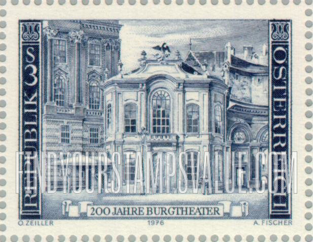FindYourStampsValue: Old Burgtheater