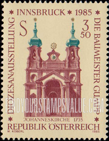 FindYourStampsValue: The Gumpp Family of Builders, Innsbruck