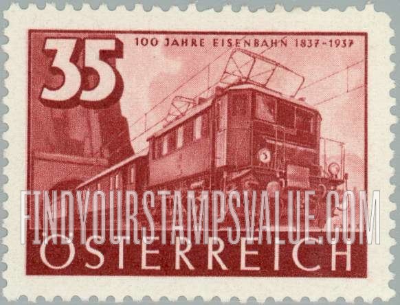 FindYourStampsValue: Modern electric train